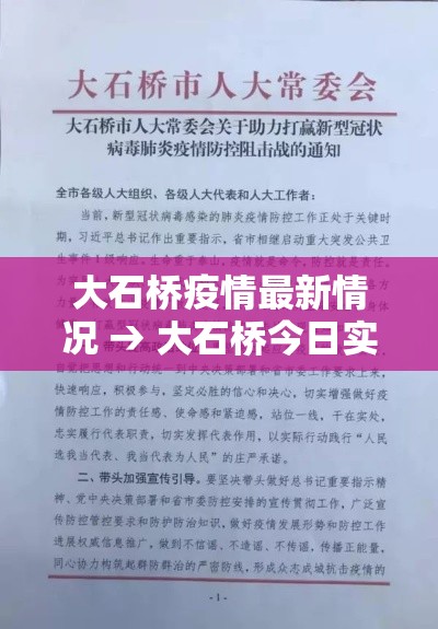 大石桥疫情最新情况 → 大石桥今日实况