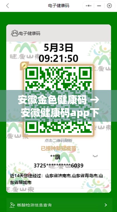 安徽金色健康码 → 安徽健康码app下载 安徽金色健康码 → 安徽健康码app下载