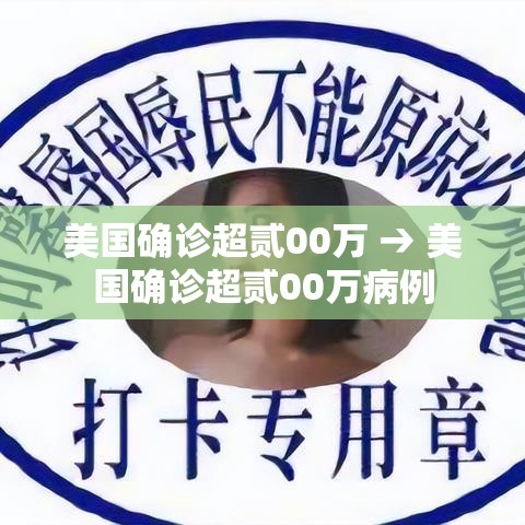 美国确诊超贰00万 → 美国确诊超贰00万病例