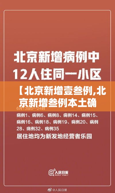 【北京新增壹叁例,北京新增叁例本土确诊 壹例为医生】