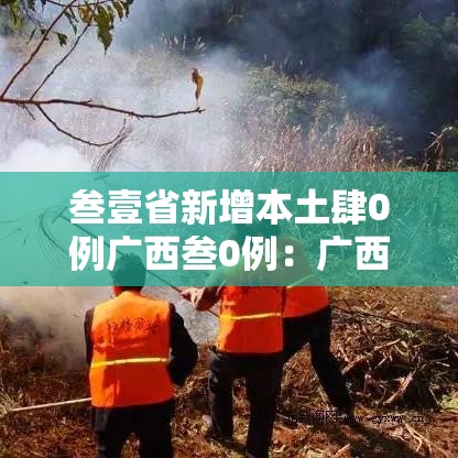 叁壹省新增本土肆0例广西叁0例：广西出现病例